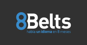 8Belts logo blanco