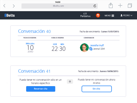 Trainings con expertos