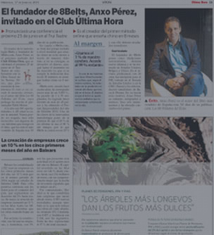 8Belts en el Club Última Hora